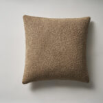 Μαξιλαροθήκη 45x45cm GOFIS HOME Arline Leather Brown 161/13 - Image 2