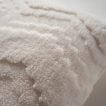 Μαξιλαροθήκη 43x43cm GOFIS HOME Claudette Fog Beige 171/06 - Image 2
