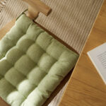 Μαξιλαράκι καρέκλας 40x40cm GOFIS HOME Hygg Green 213 - Image 2