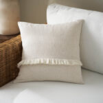 Μαξιλαροθήκη 50x50cm GOFIS HOME Odessa Off White 533/05