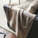 Ριχτάρι Πολυθρόνας 180x180cm GOFIS HOME Meadow Ink Grey 160/14