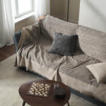 Ριχτάρι Πολυθρόνας 180x180cm GOFIS HOME Meadow Ink Grey 160/14 - Image 3