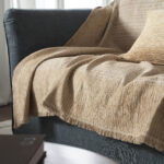 Ριχτάρι Τετραθέσιου 180x350cm GOFIS HOME Meadow Leaf Gold 160/04 - Image 2