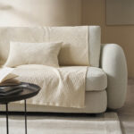 Ριχτάρι Τριθέσιου 180x300cm GOFIS HOME Ondine Ecru 184/05 - Image 2