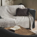 Ριχτάρι Τετραθέσιου 180x350cm GOFIS HOME Quina Beige/Black 238/14 - Image 3