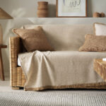 Ριχτάρι Τριθέσιου 180x310cm GOFIS HOME Odessa Hemp Beige 533/06