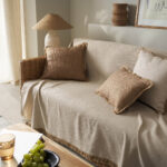 Ριχτάρι Τριθέσιου 180x310cm GOFIS HOME Odessa Hemp Beige 533/06 - Image 3