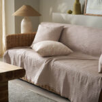Ριχτάρι Τριθέσιου 180x300cm GOFIS HOME Calyra Warm Beige 654/21 - Image 3