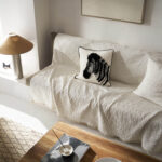 Ριχτάρι Διθέσιου 180x250cm GOFIS HOME Francis Natural Beige 729/06 - Image 3