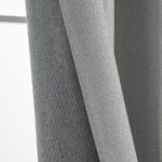 Beauty Home Κουρτίνα Full Blackout σκίασης με 8 κρίκους Elite Art 8392 Light Grey-Νο3 140x270 Ασημί - Image 7