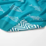 Πετσέτα Θαλάσσης Microfiber Quick Dry Fishes Borea Home Textiles - Image 2