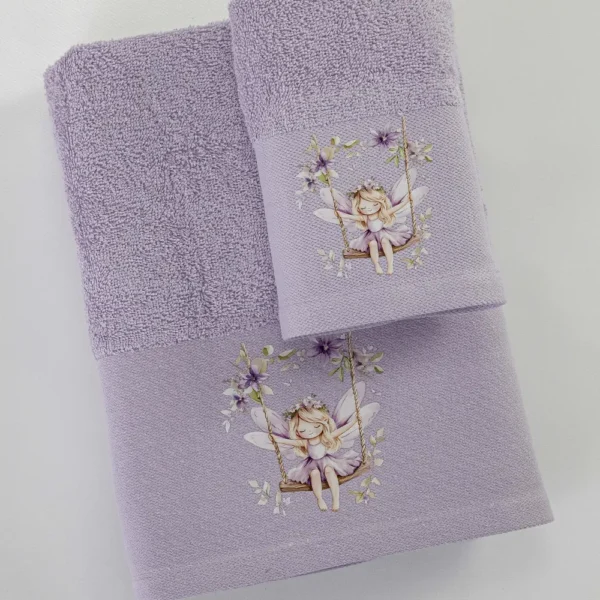 Πετσέτες Σετ 2ΤΜΧ Bela Borea Home Textiles 70 x 120 / 30 x 50 cm
